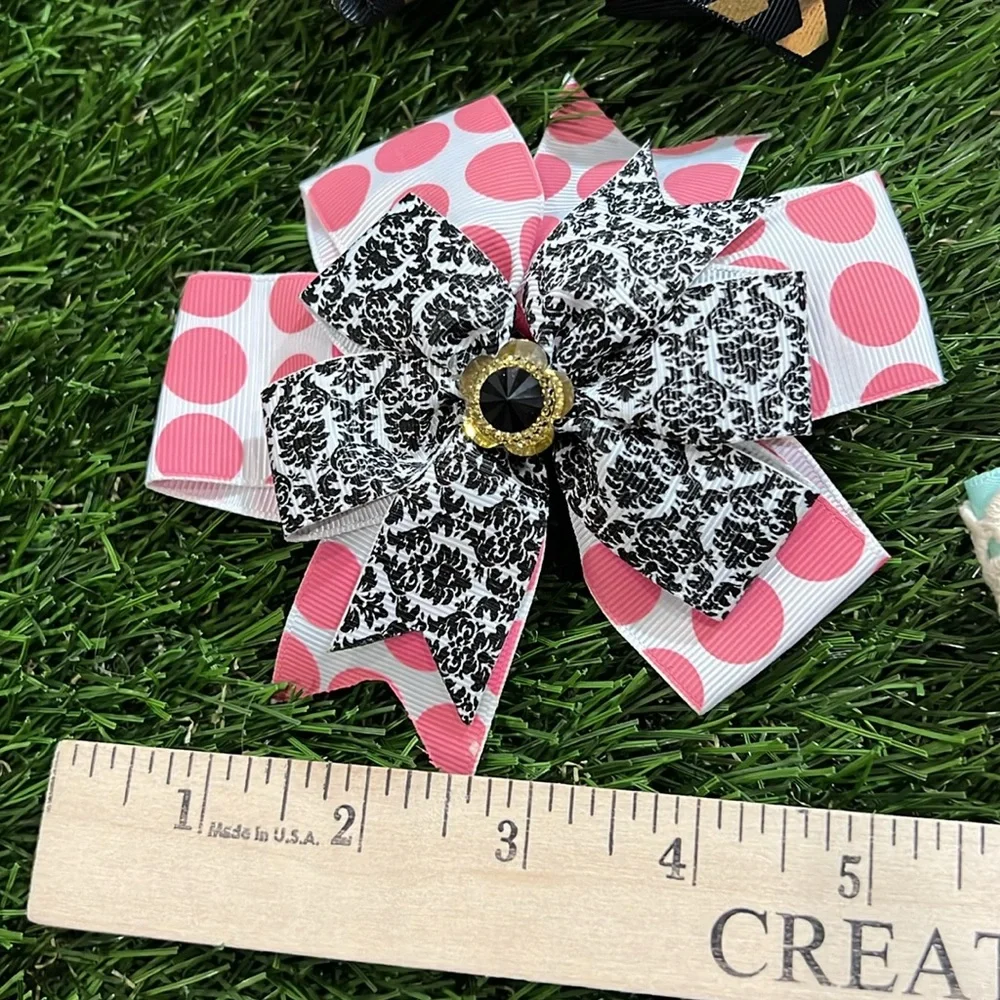 Large Hair Bow Collection - 8 pieces